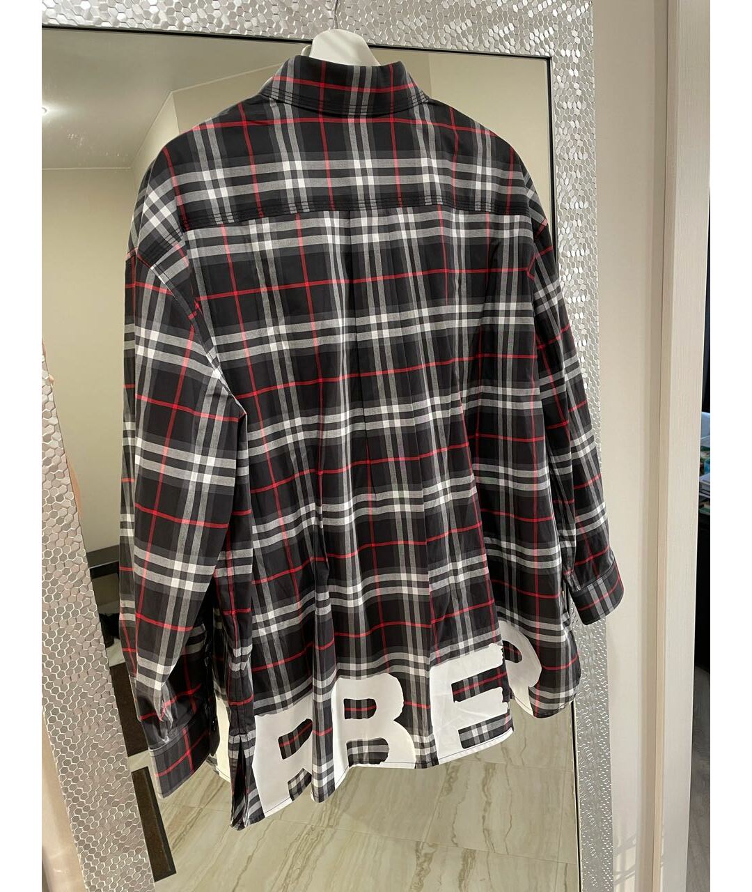 BURBERRY Черная хлопковая рубашка, фото 2