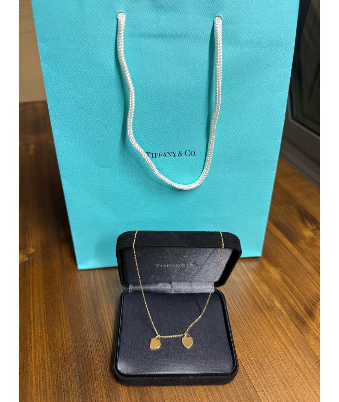 TIFFANY&CO Желтая подвеска из желтого золота, фото 2