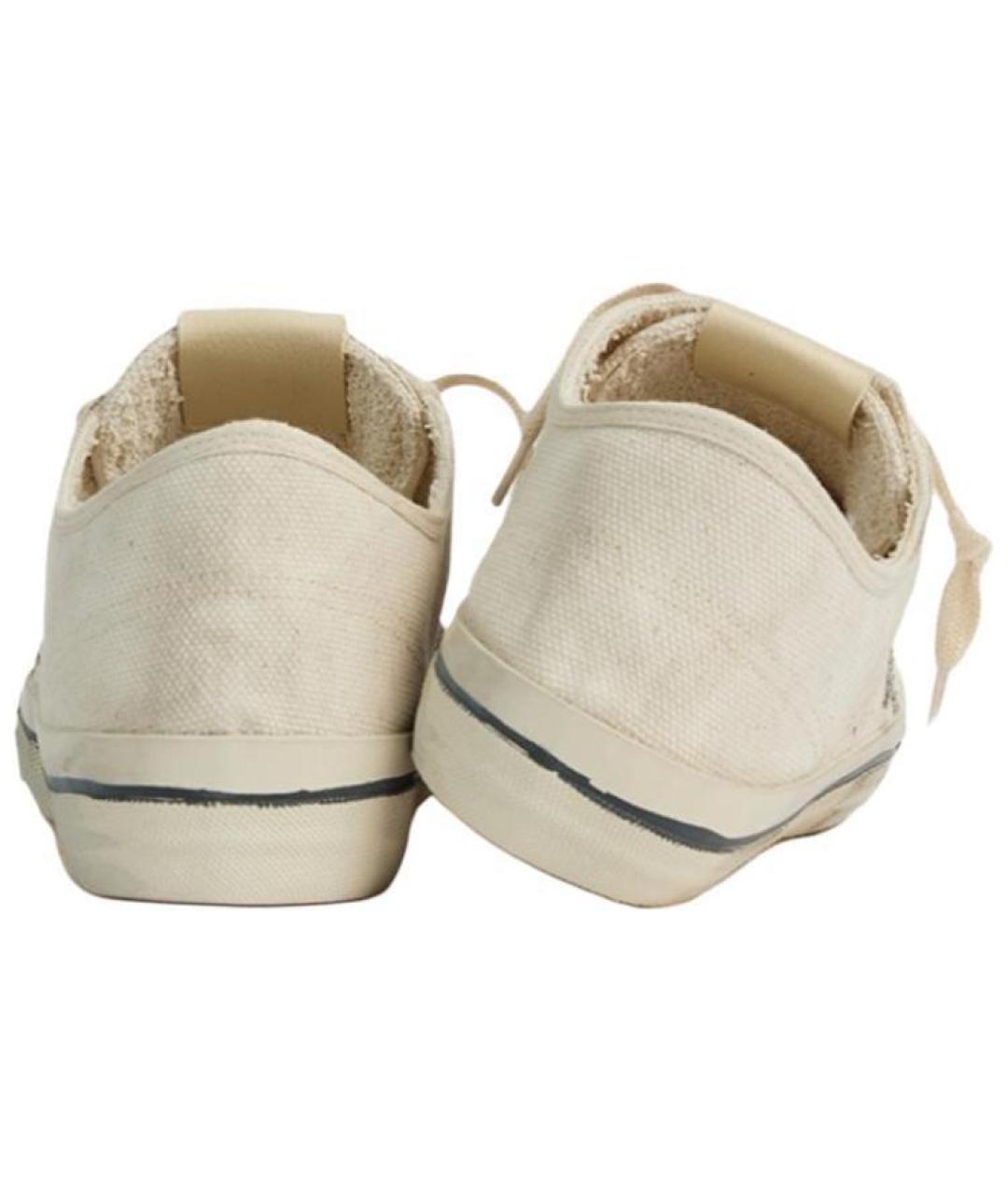GOLDEN GOOSE DELUXE BRAND Бежевые кеды, фото 4