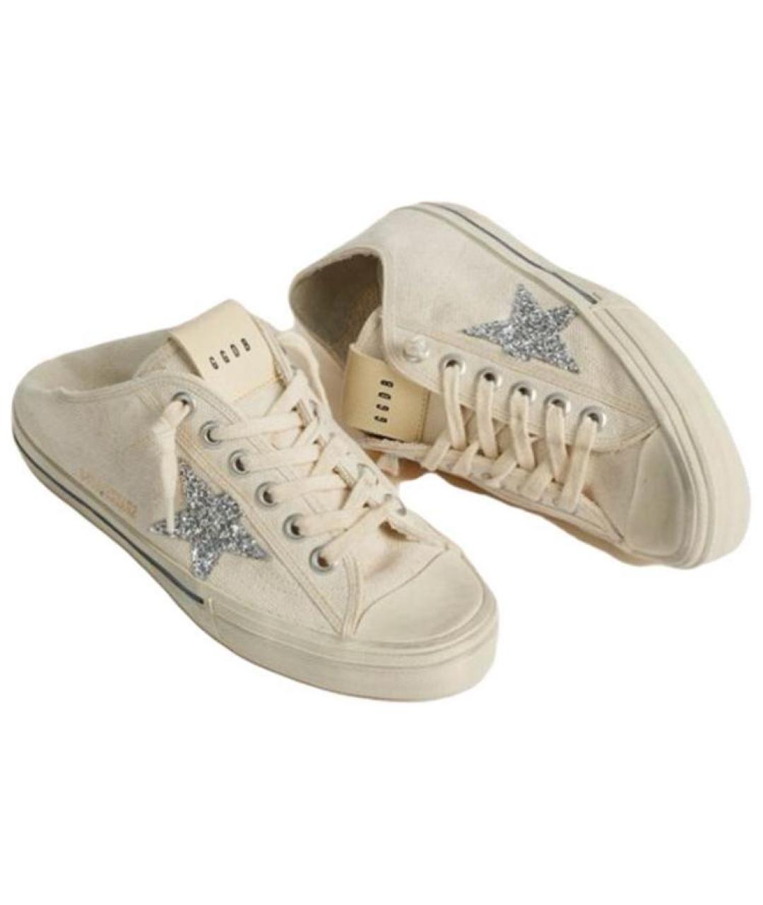 GOLDEN GOOSE DELUXE BRAND Бежевые кеды, фото 3