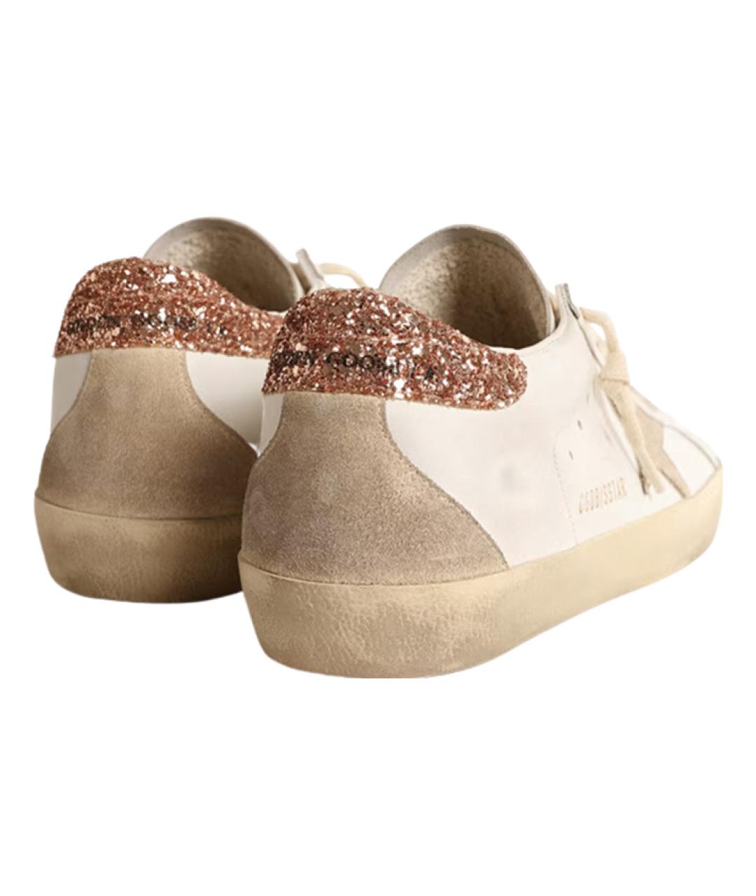 GOLDEN GOOSE DELUXE BRAND Белые кожаные кеды, фото 4