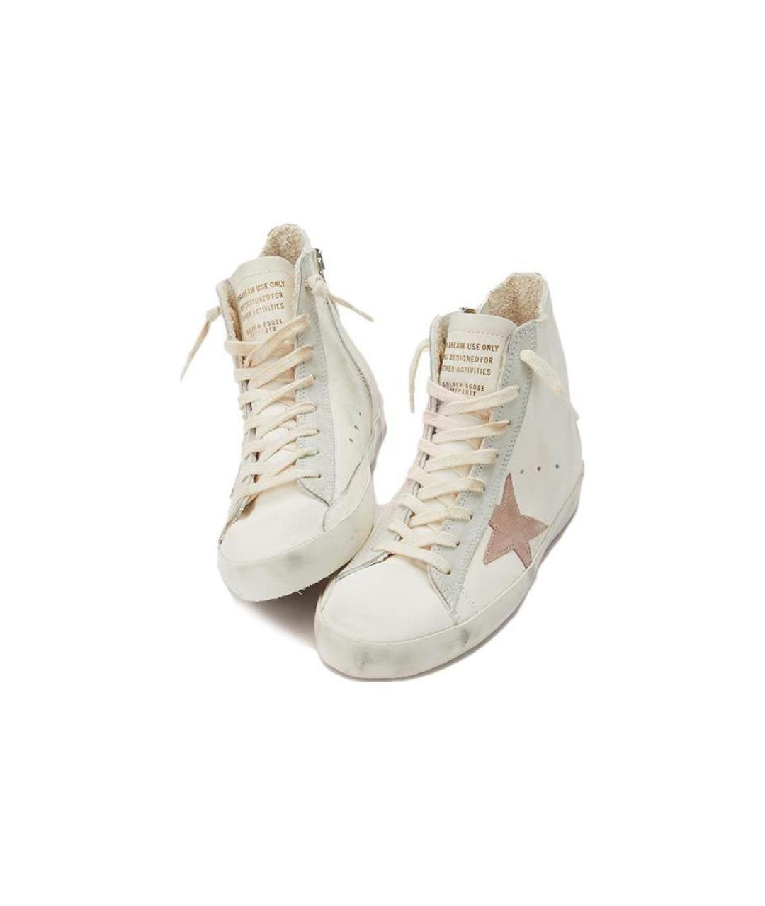 GOLDEN GOOSE DELUXE BRAND Белые кеды, фото 3