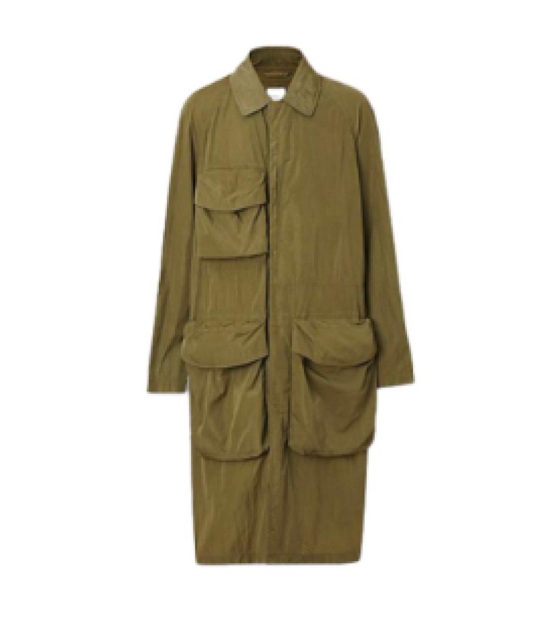 BURBERRY Зеленый тренч / плащ, фото 1
