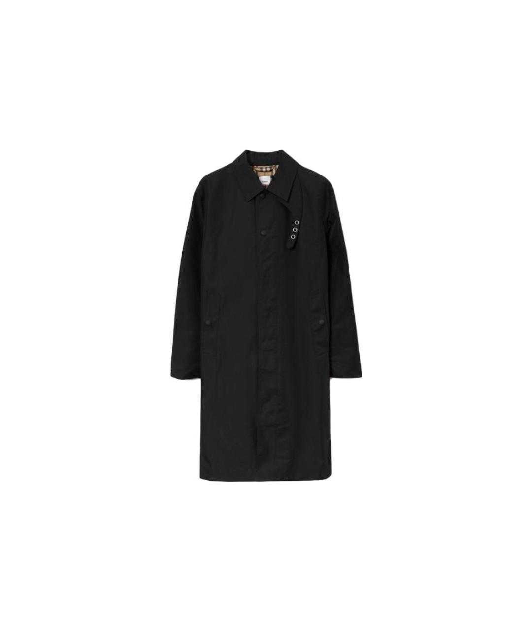 BURBERRY Черный тренч / плащ, фото 1