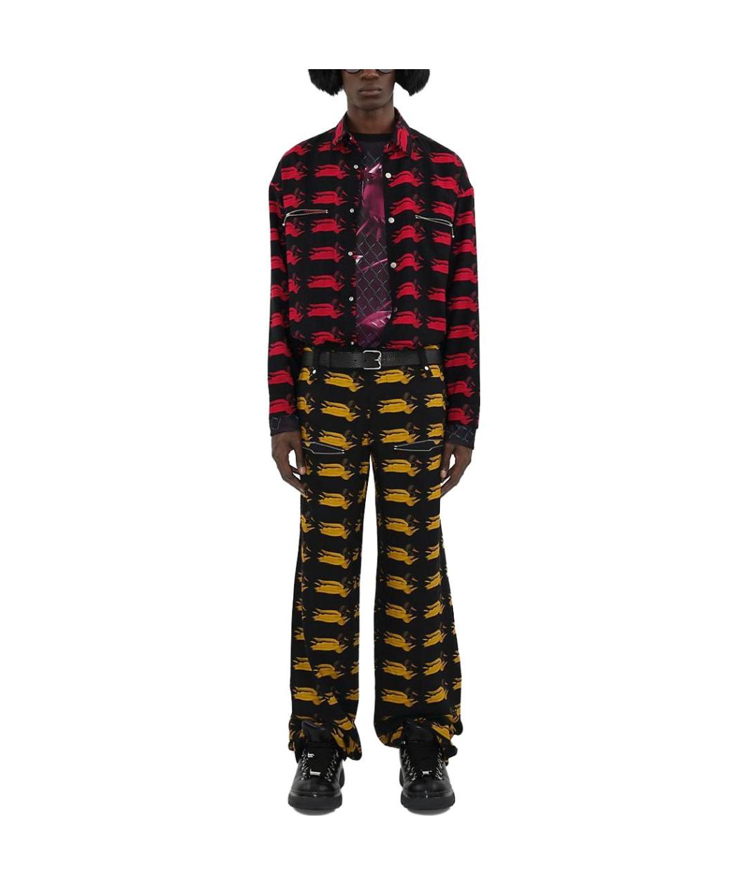 BURBERRY Красная кэжуал рубашка, фото 3