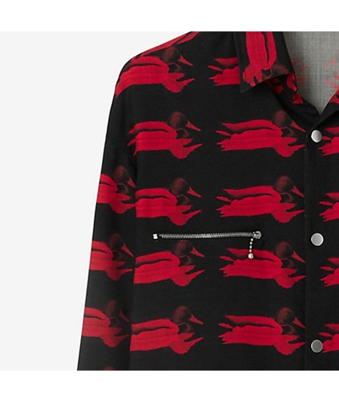 BURBERRY Красная кэжуал рубашка, фото 5