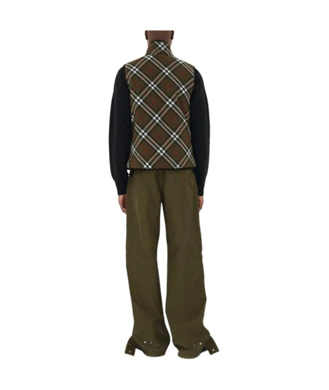 BURBERRY Хаки жилет, фото 4