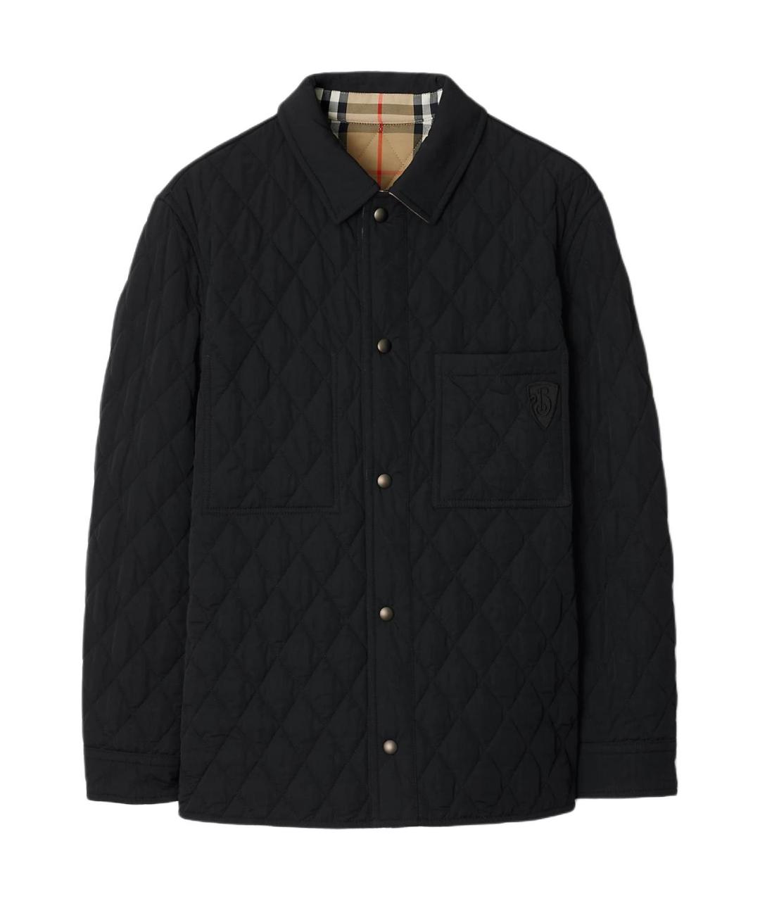BURBERRY Черная куртка, фото 1