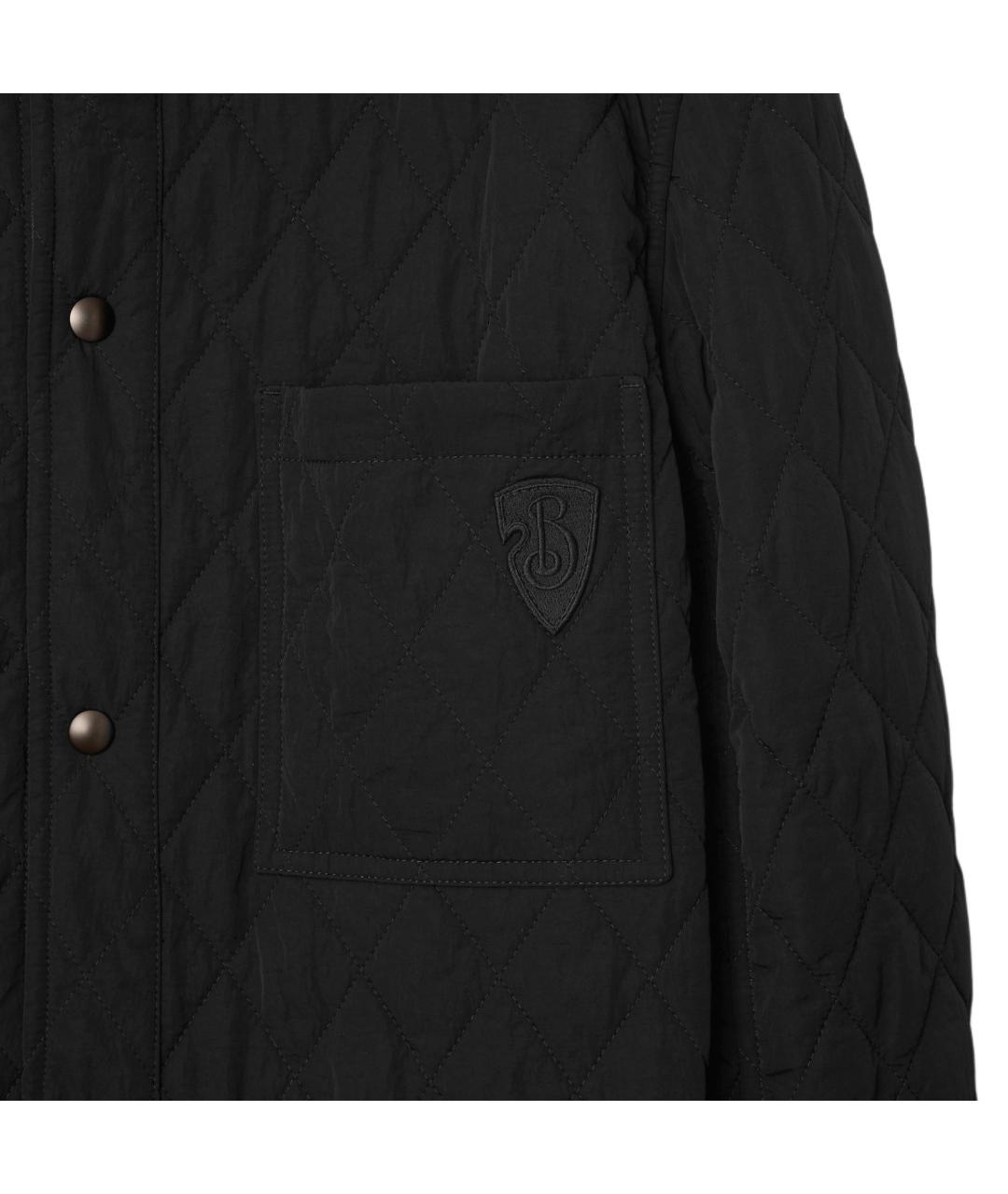 BURBERRY Черная куртка, фото 3