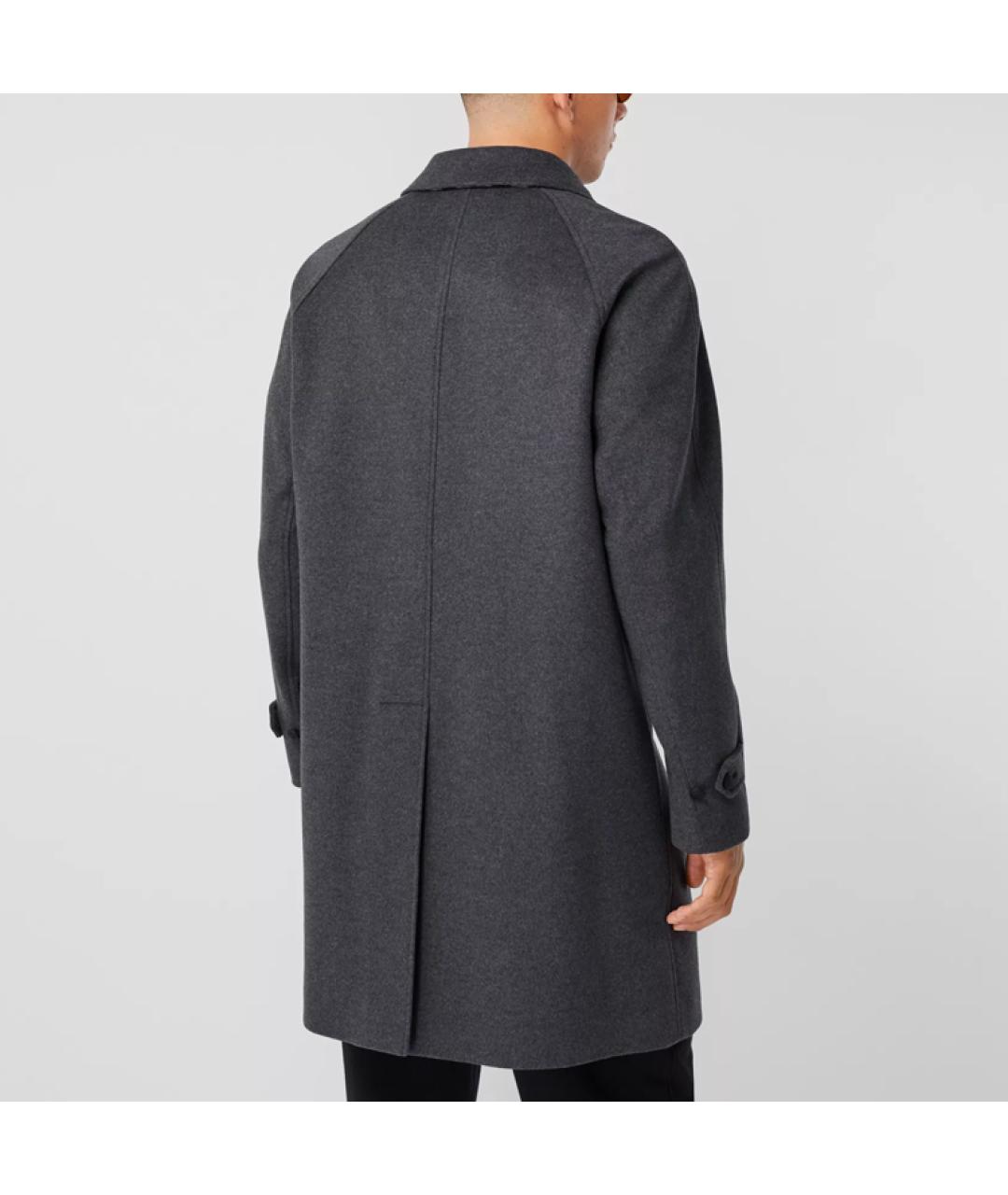 BURBERRY Серый тренч / плащ, фото 3