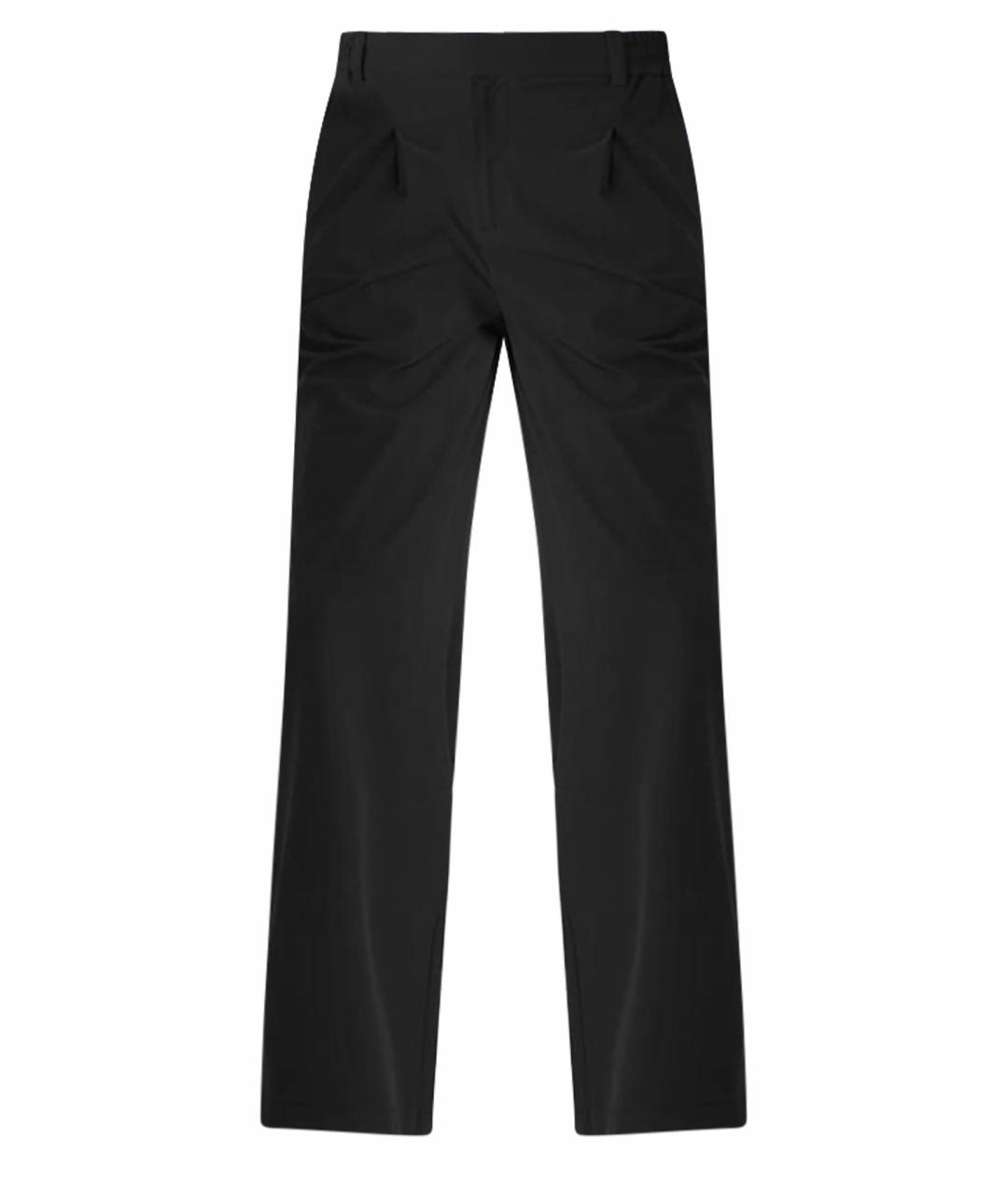 ALO YOGA Черные прямые брюки, фото 1