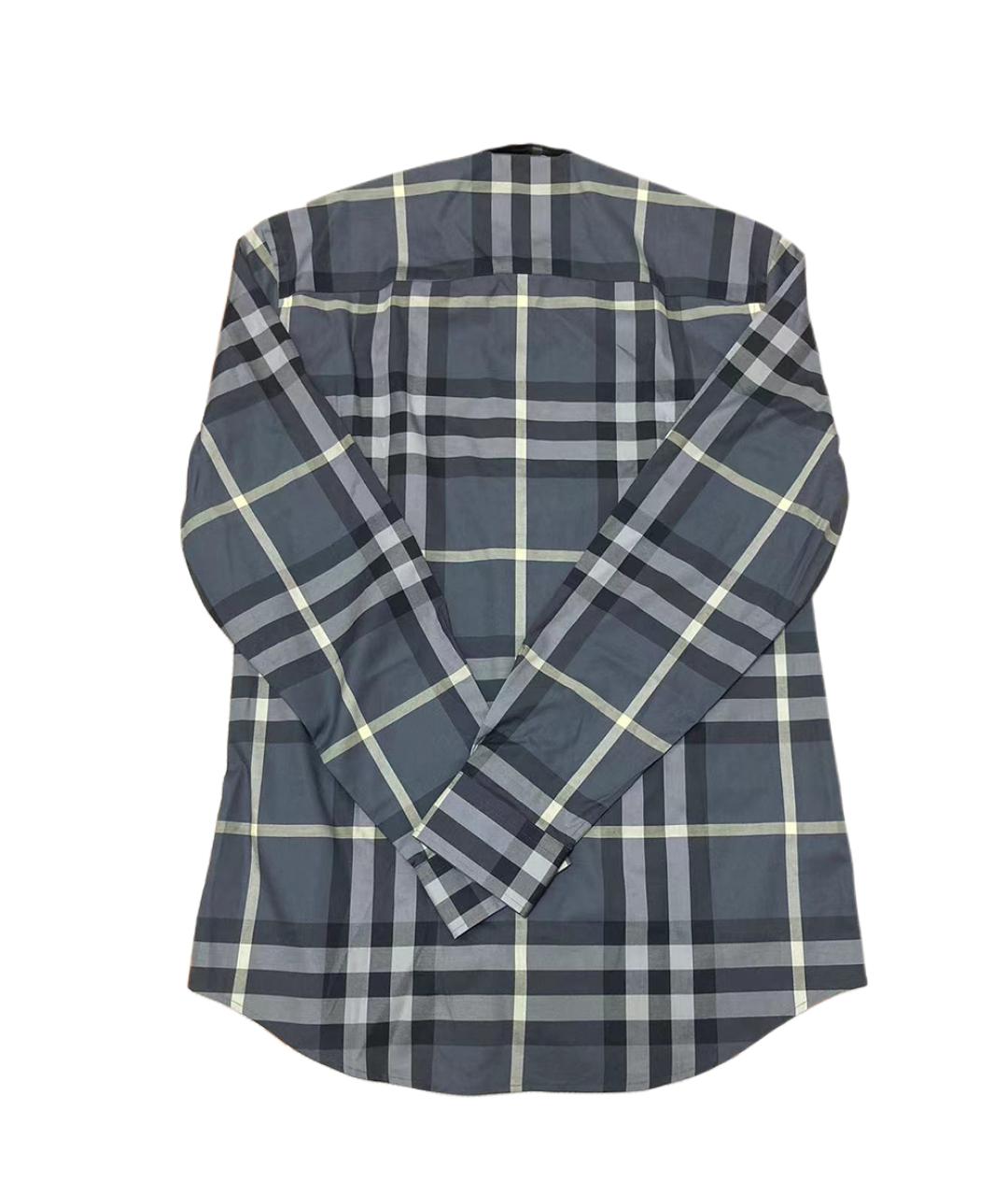 BURBERRY Мульти хлопковая кэжуал рубашка, фото 2