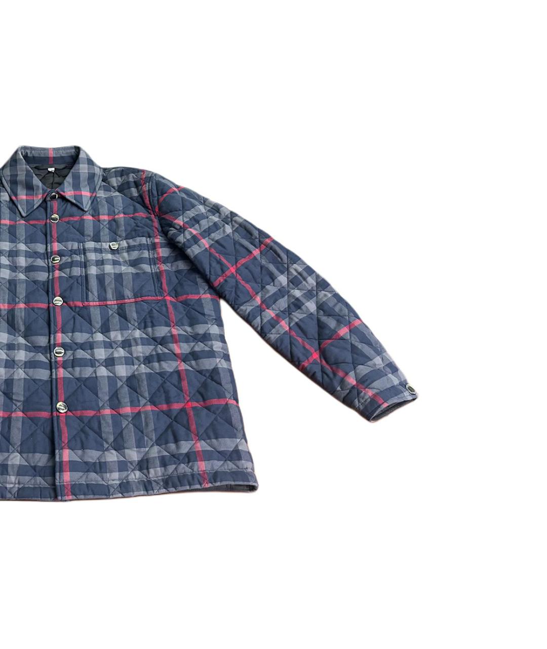 BURBERRY Темно-синий пуховик, фото 6