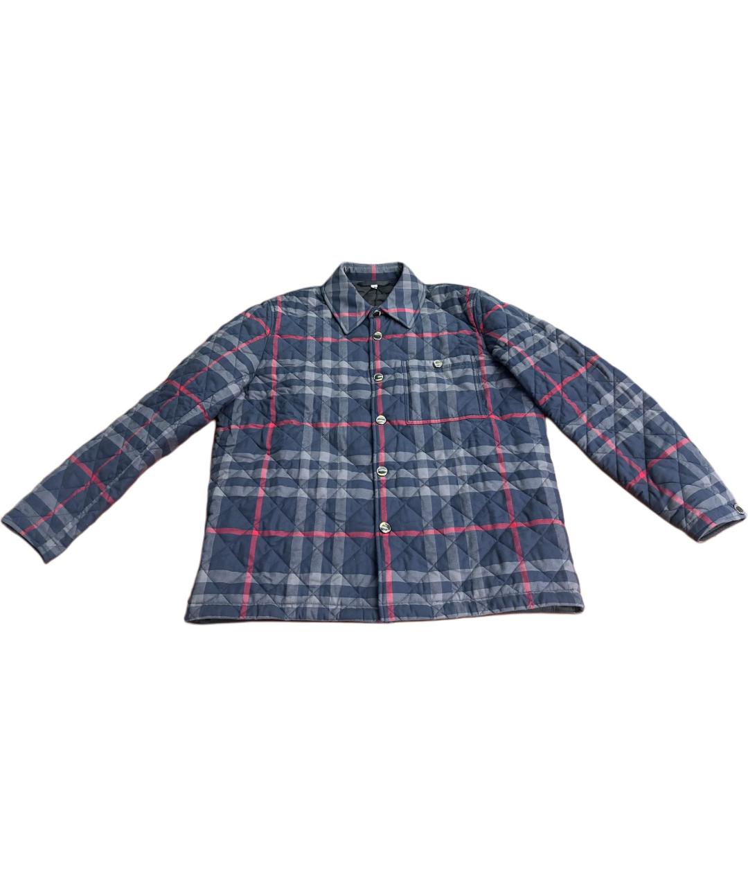 BURBERRY Темно-синий пуховик, фото 1