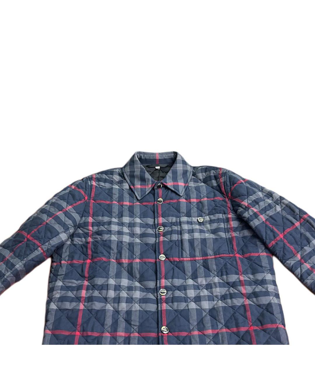 BURBERRY Темно-синий пуховик, фото 3