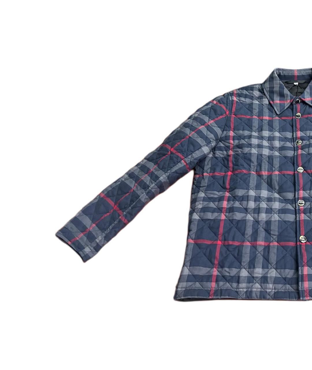 BURBERRY Темно-синий пуховик, фото 5