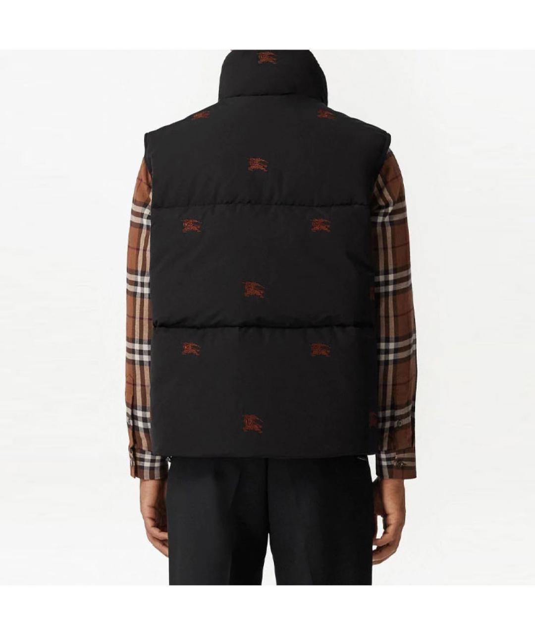 BURBERRY Черный жилет, фото 3