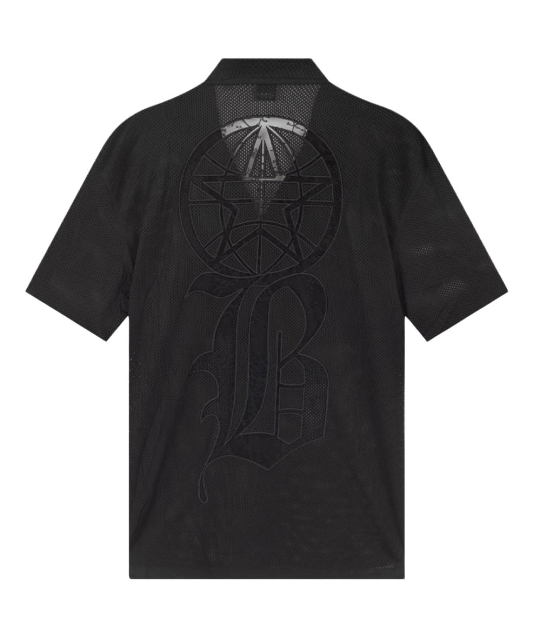 BURBERRY Черная хлопковая кэжуал рубашка, фото 2