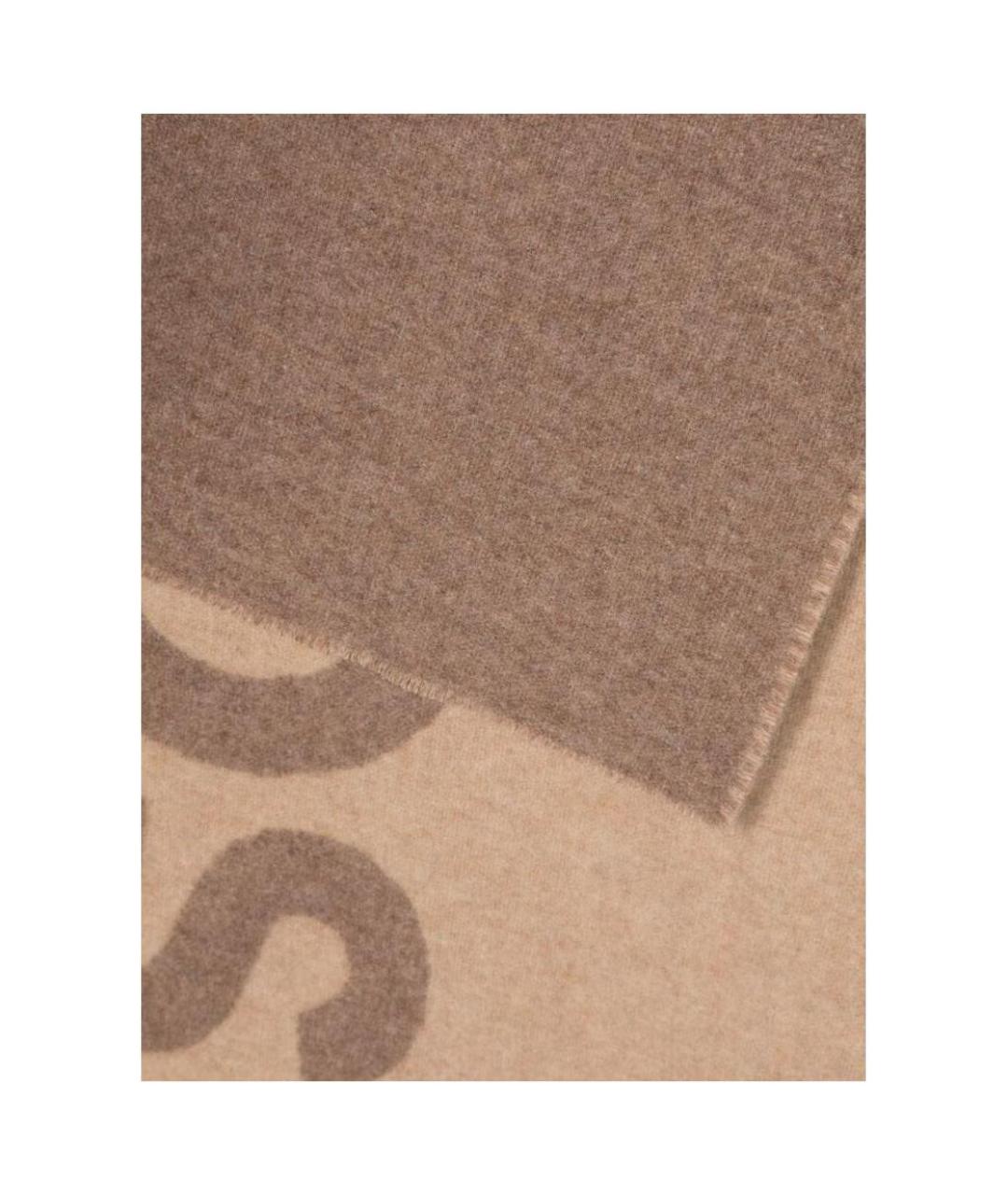 ACNE STUDIOS Коричневый шарф, фото 3