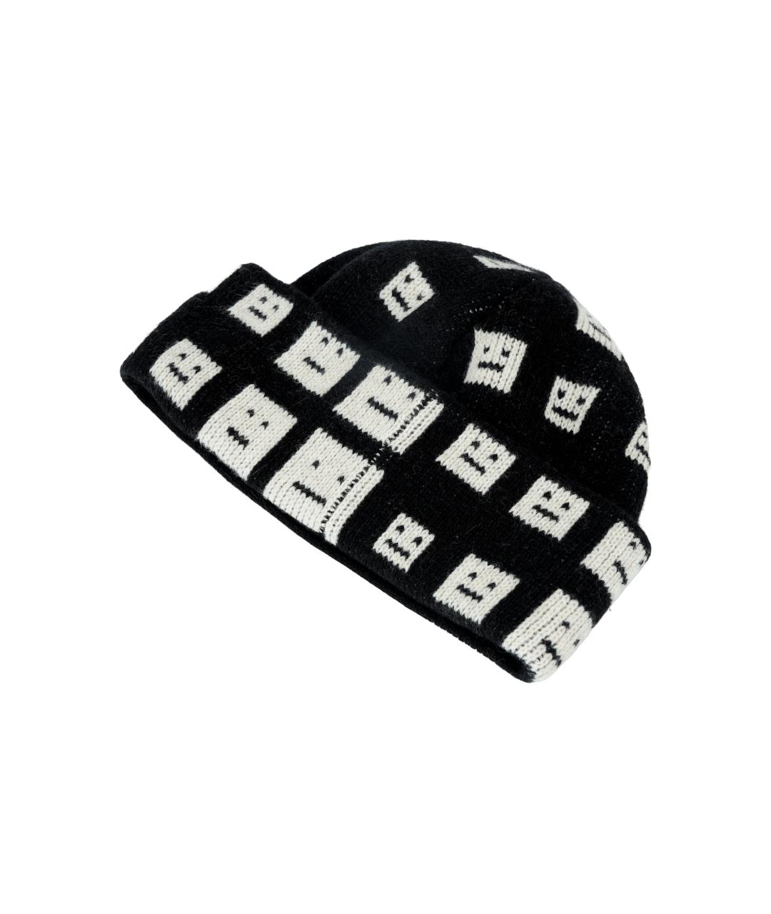ACNE STUDIOS Черная шапка, фото 4