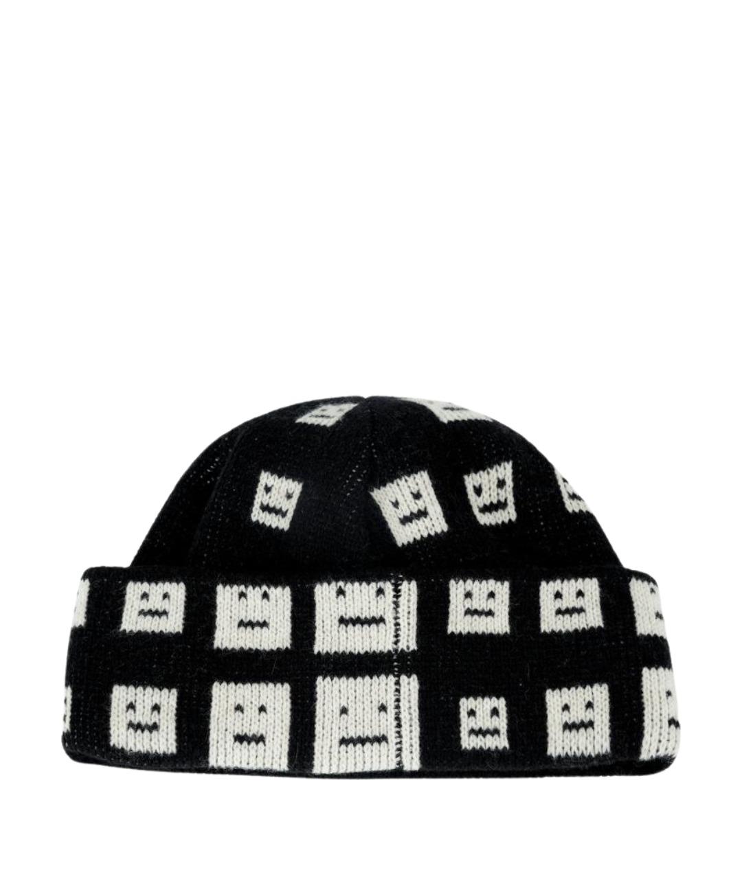 ACNE STUDIOS Черная шапка, фото 1