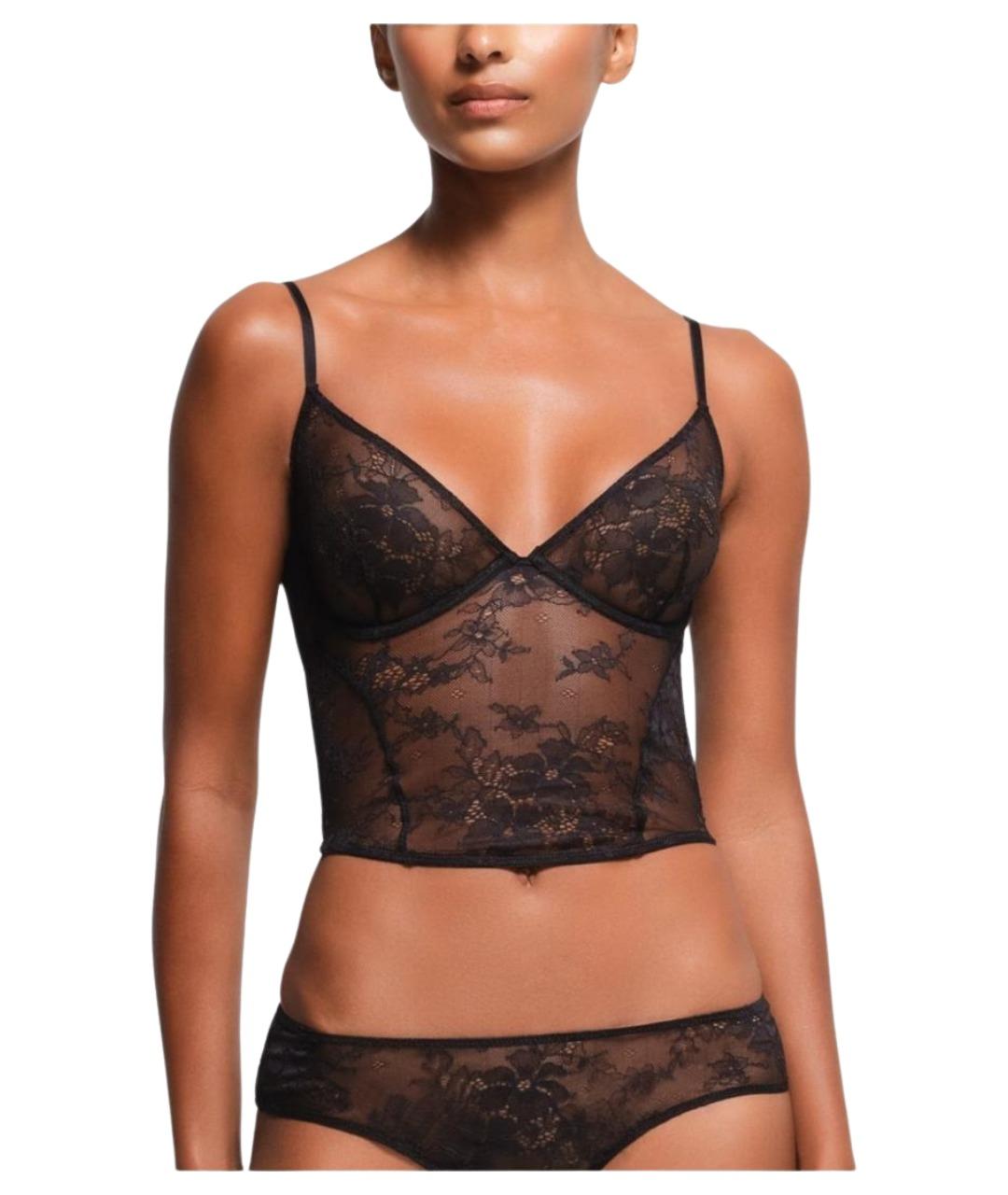 SKIMS Черная майка, фото 2