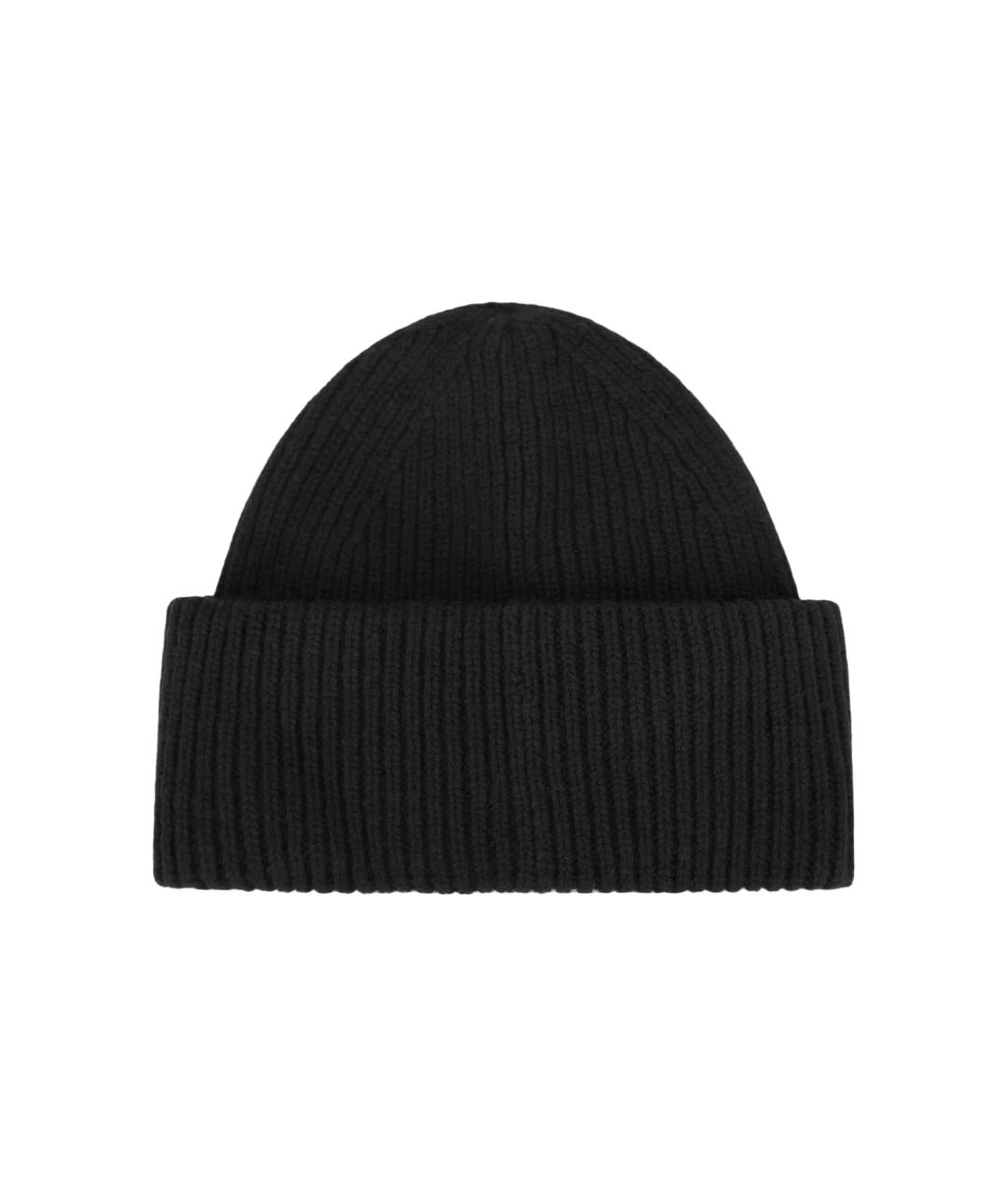ACNE STUDIOS Черная шерстяная шапка, фото 2
