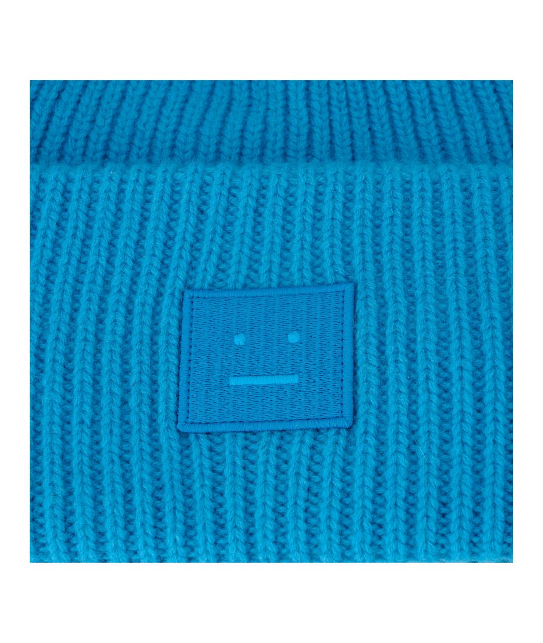 ACNE STUDIOS Синяя шапка, фото 3