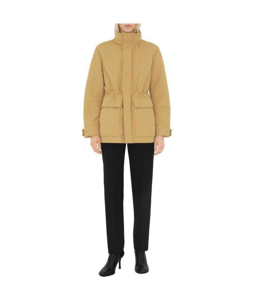 BURBERRY Желтая куртка, фото 4