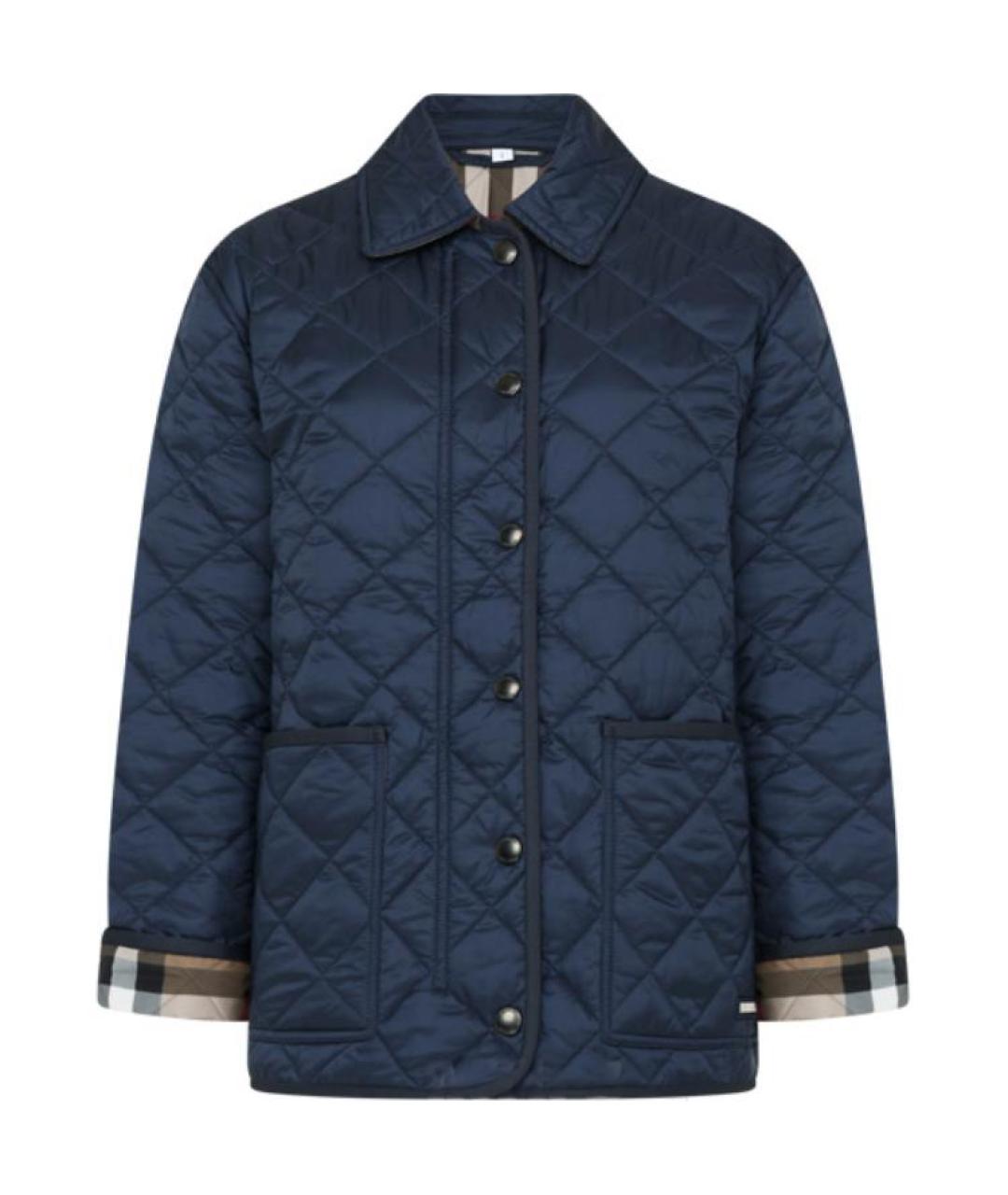 BURBERRY Темно-синяя куртка, фото 1
