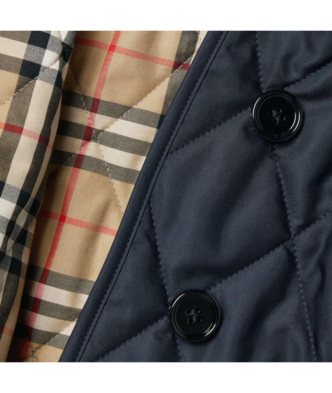 BURBERRY Темно-синяя куртка, фото 6