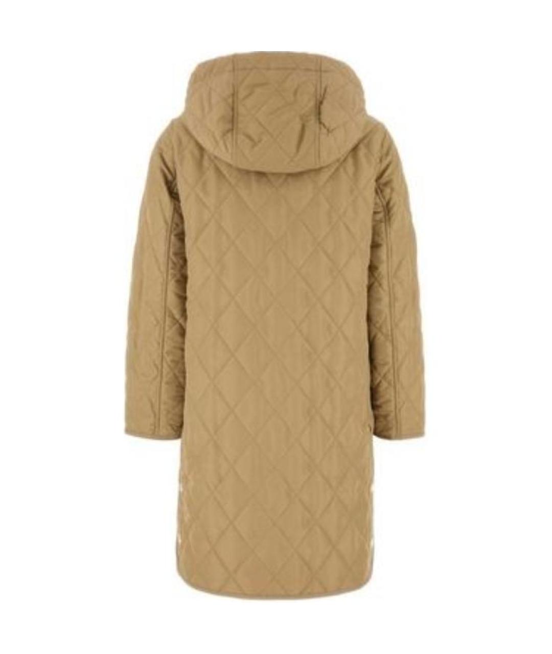 BURBERRY Бежевое пальто, фото 2