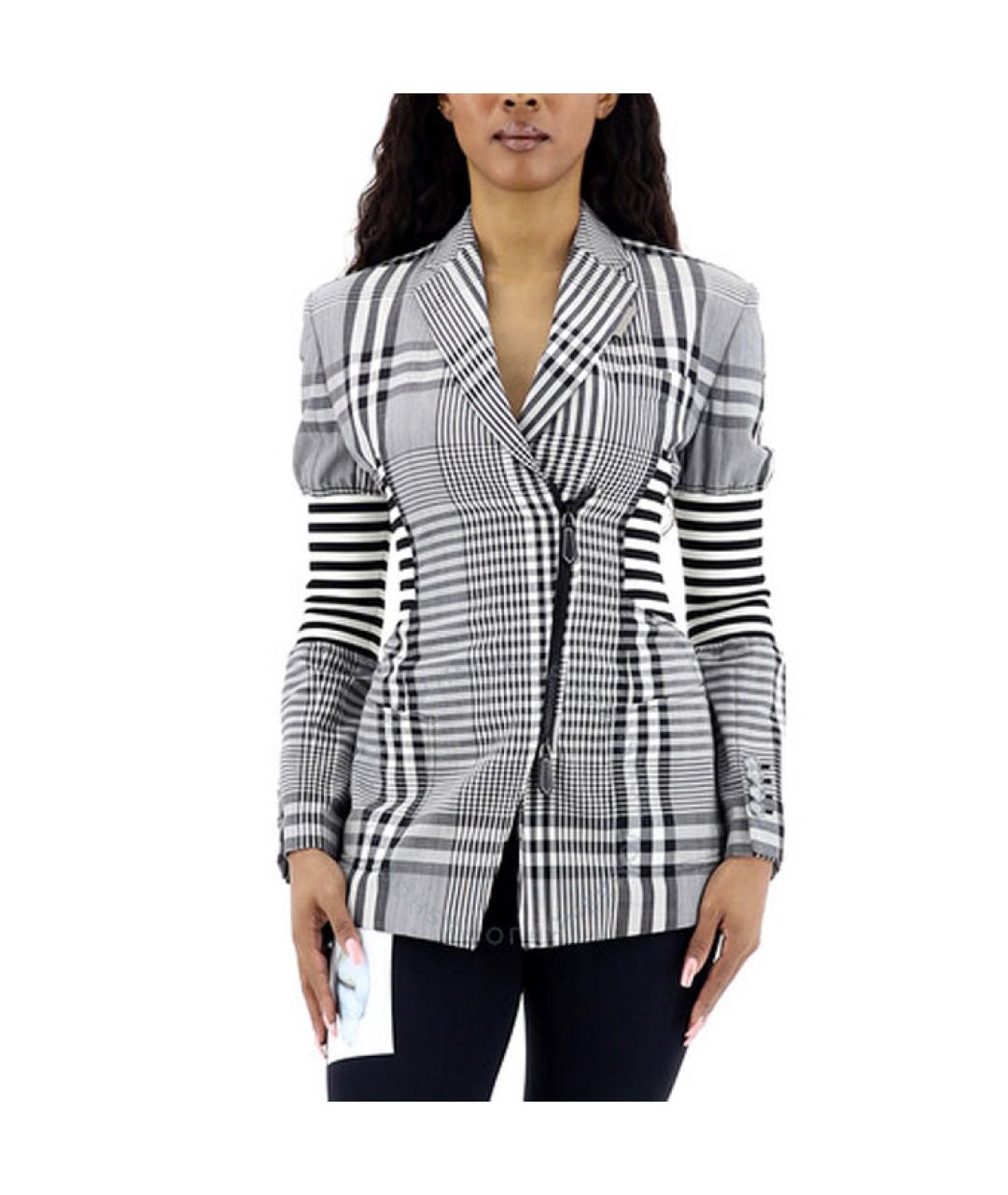 BURBERRY Черный жакет/пиджак, фото 3