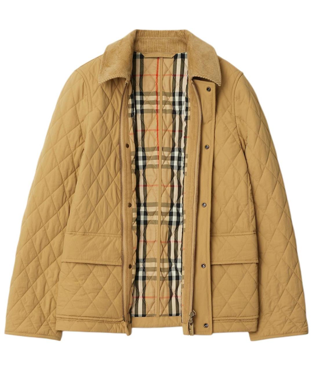 BURBERRY Бежевая куртка, фото 2