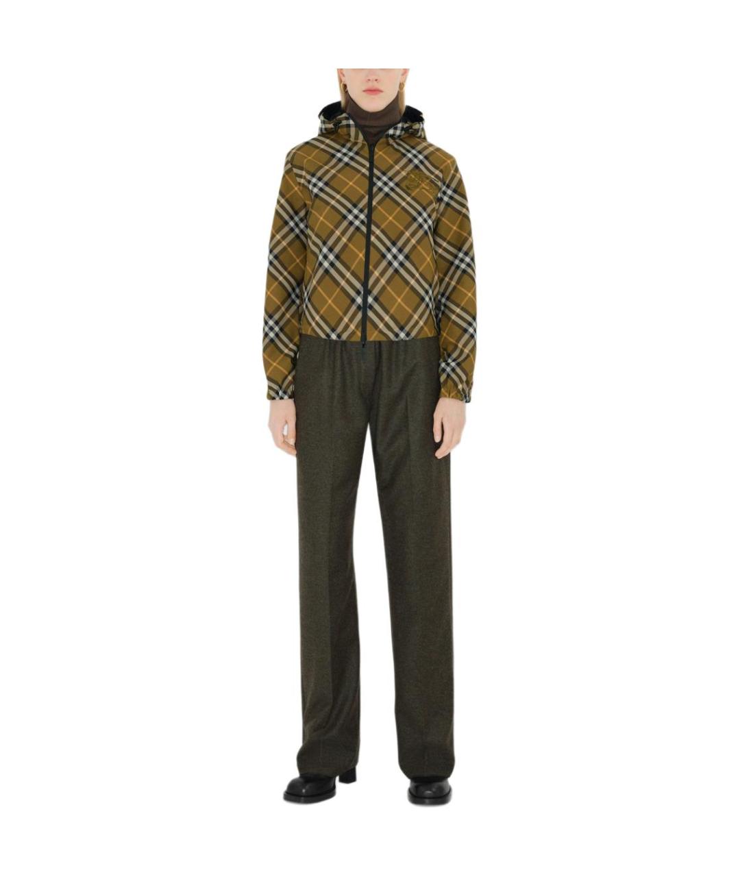 BURBERRY Коричневая куртка, фото 4