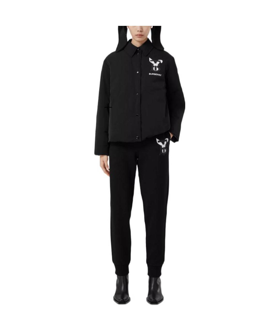 BURBERRY Черная куртка, фото 3