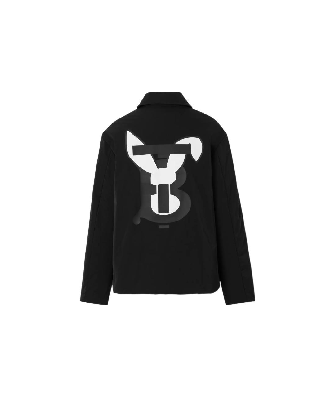 BURBERRY Черная куртка, фото 2