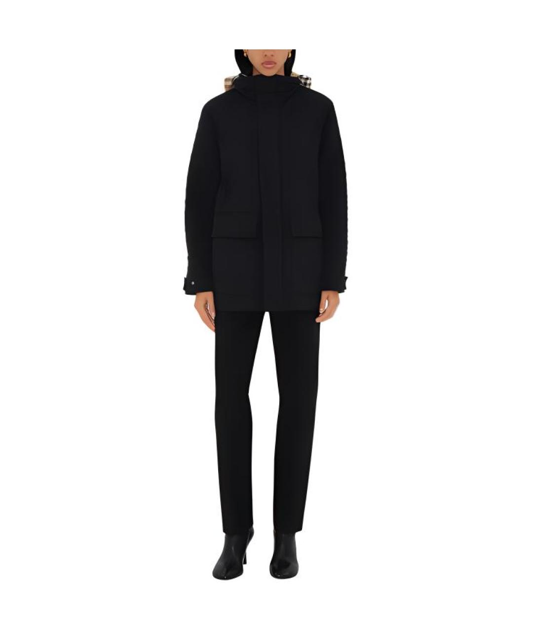 BURBERRY Черная куртка, фото 4