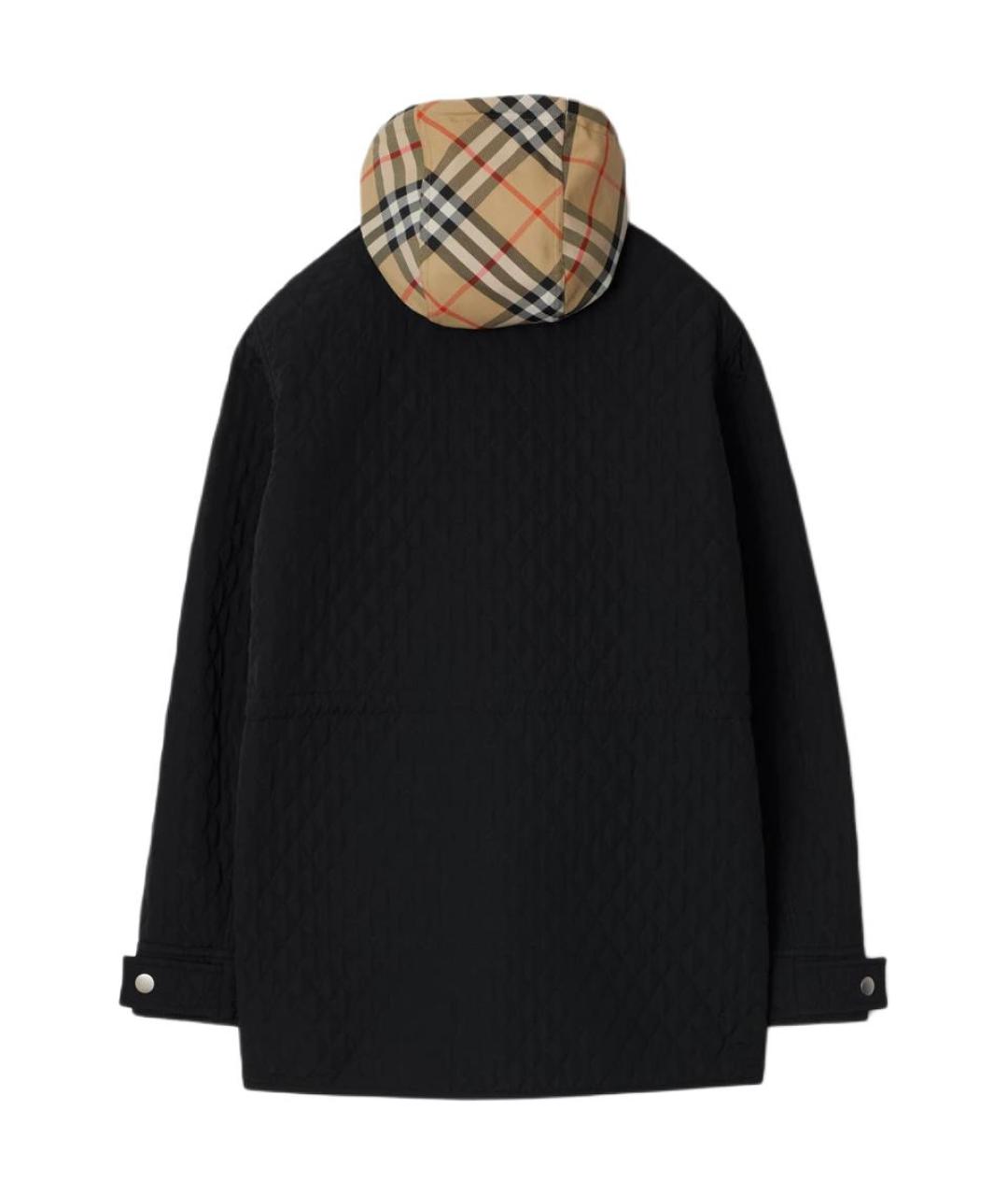 BURBERRY Черная куртка, фото 3
