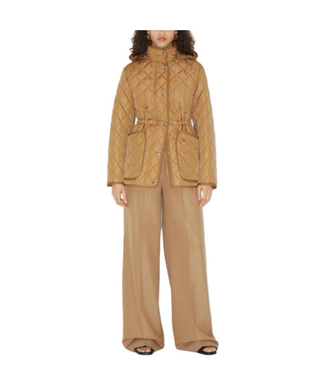 BURBERRY Бежевая куртка, фото 4