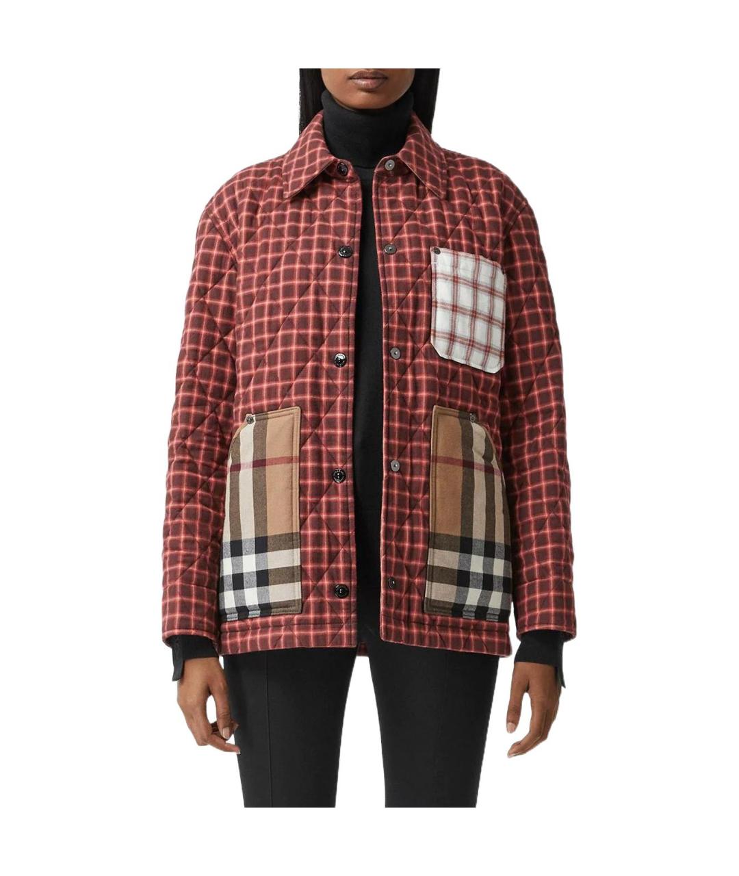 BURBERRY Красная куртка, фото 2