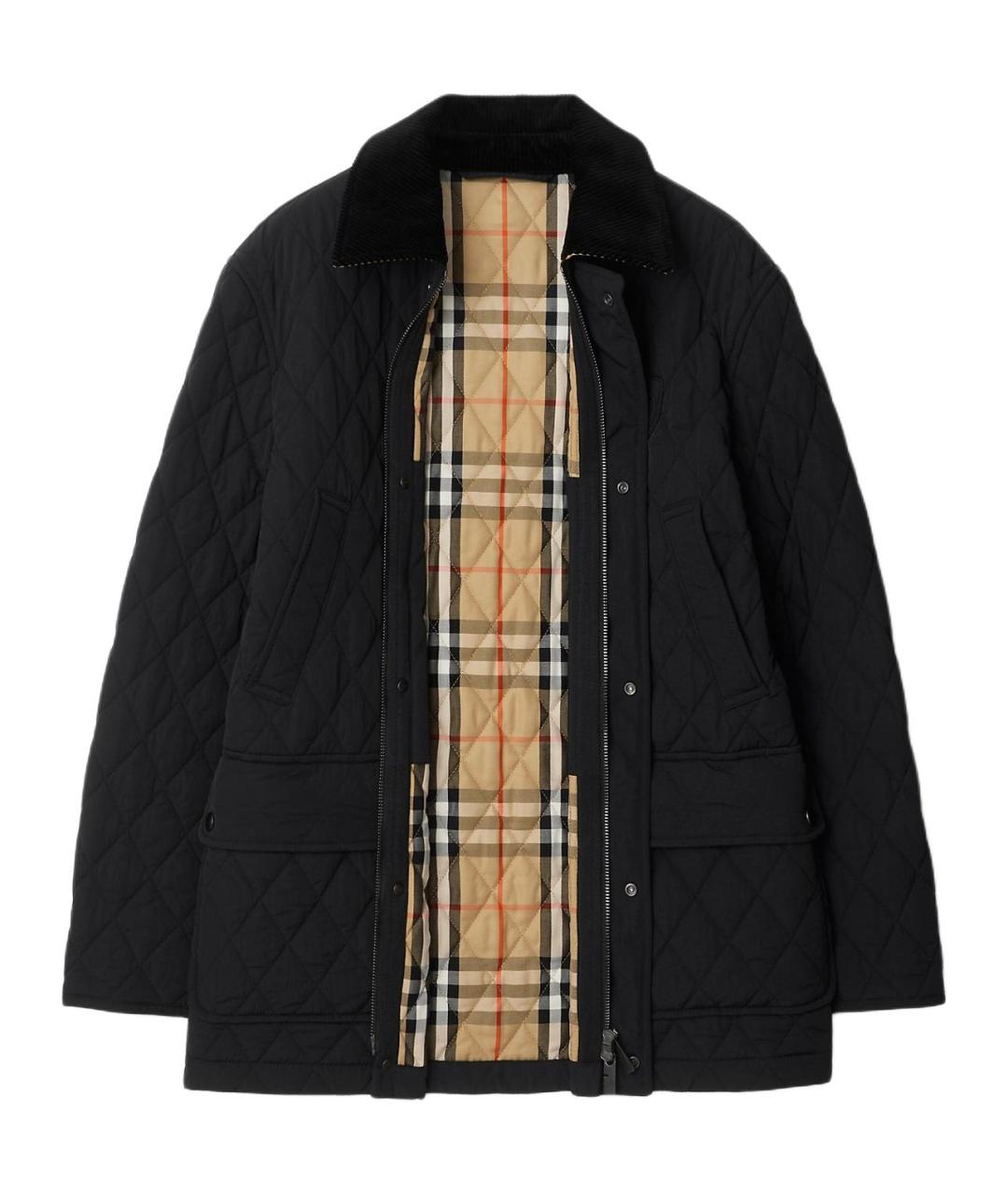 BURBERRY Черная куртка, фото 2