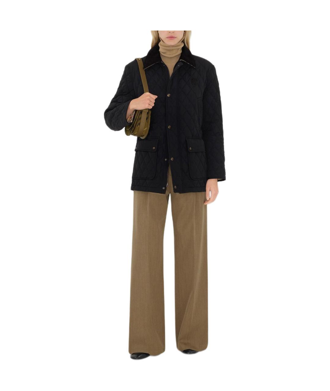 BURBERRY Черная куртка, фото 6