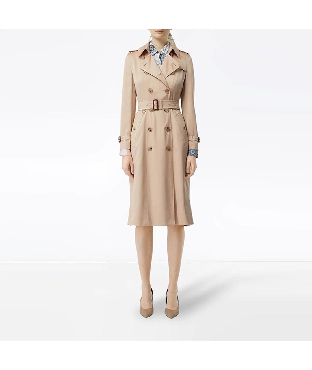 BURBERRY Бежевый тренч/плащ, фото 2