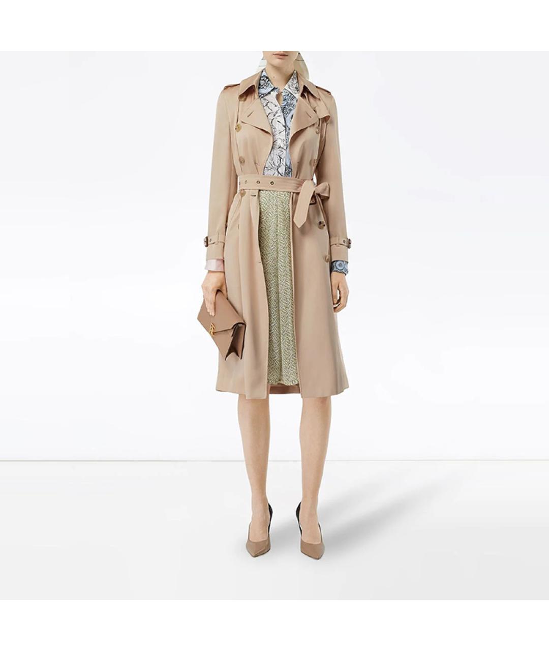 BURBERRY Бежевый тренч/плащ, фото 3