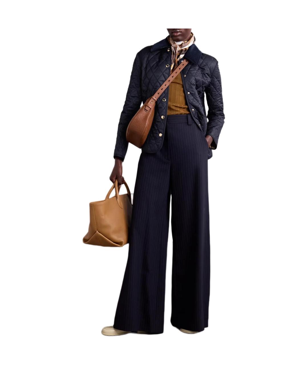 BURBERRY Темно-синяя куртка, фото 2