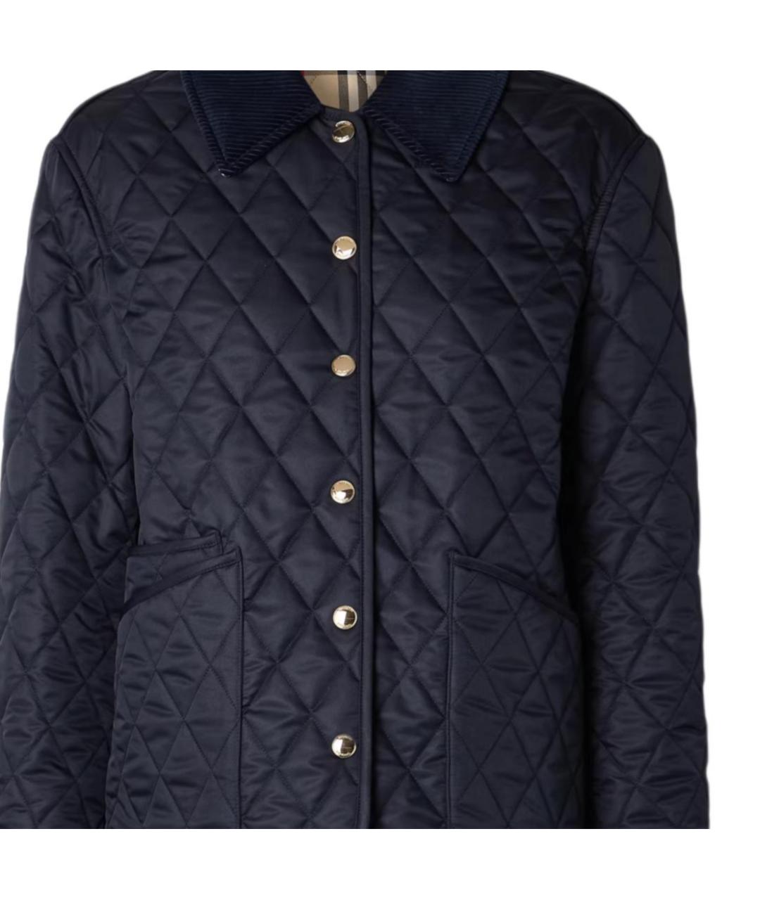 BURBERRY Темно-синяя куртка, фото 6
