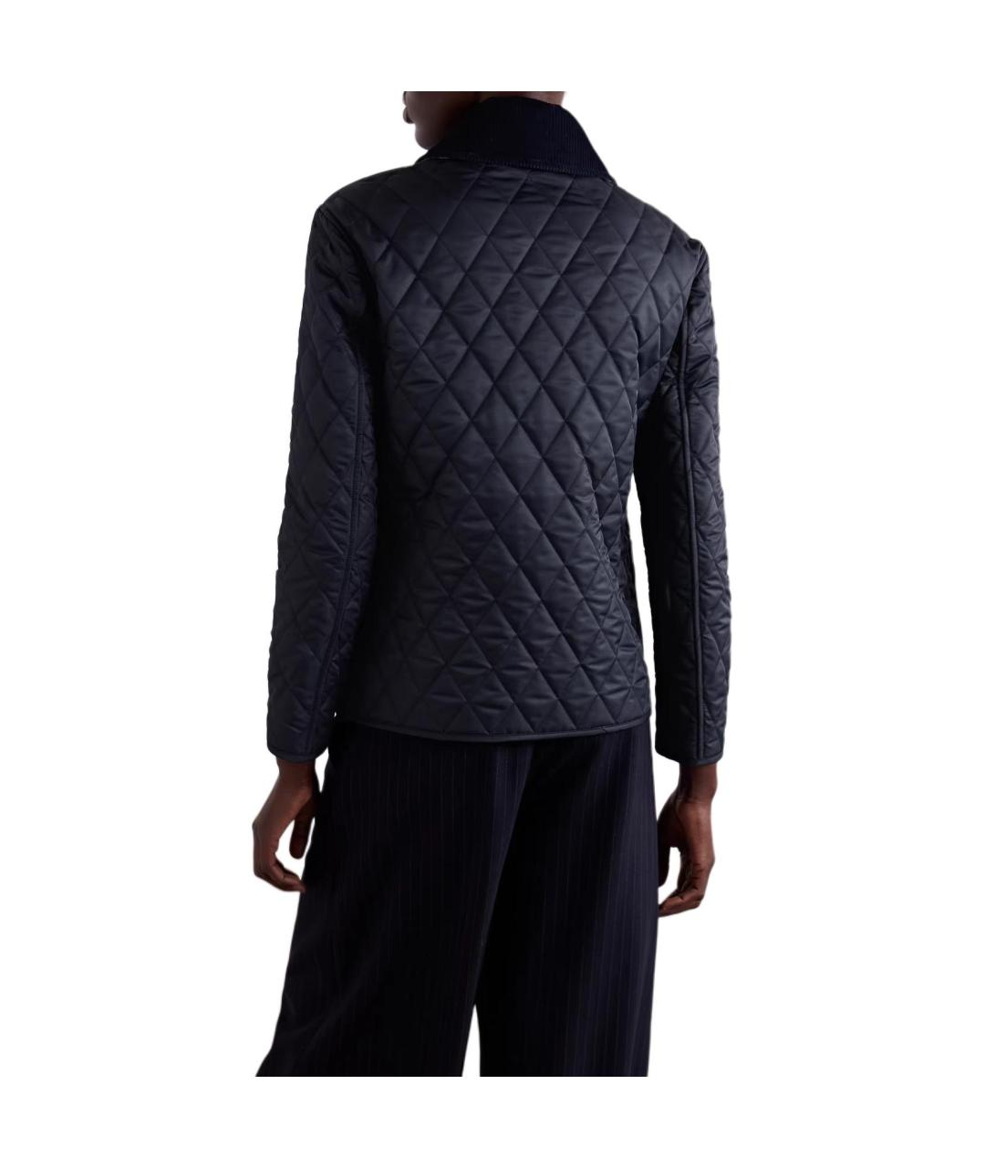 BURBERRY Темно-синяя куртка, фото 4