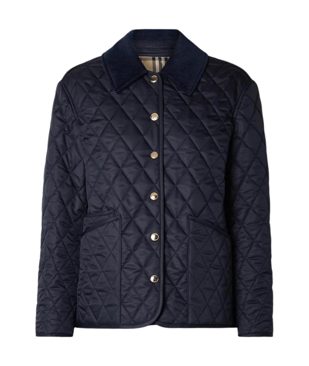 BURBERRY Темно-синяя куртка, фото 1