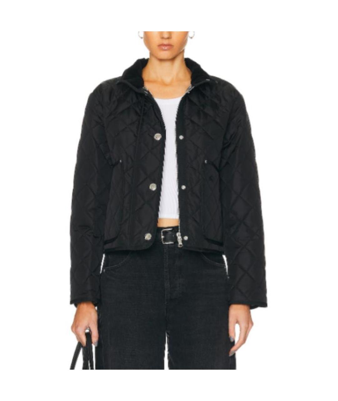 BURBERRY Черная куртка, фото 4